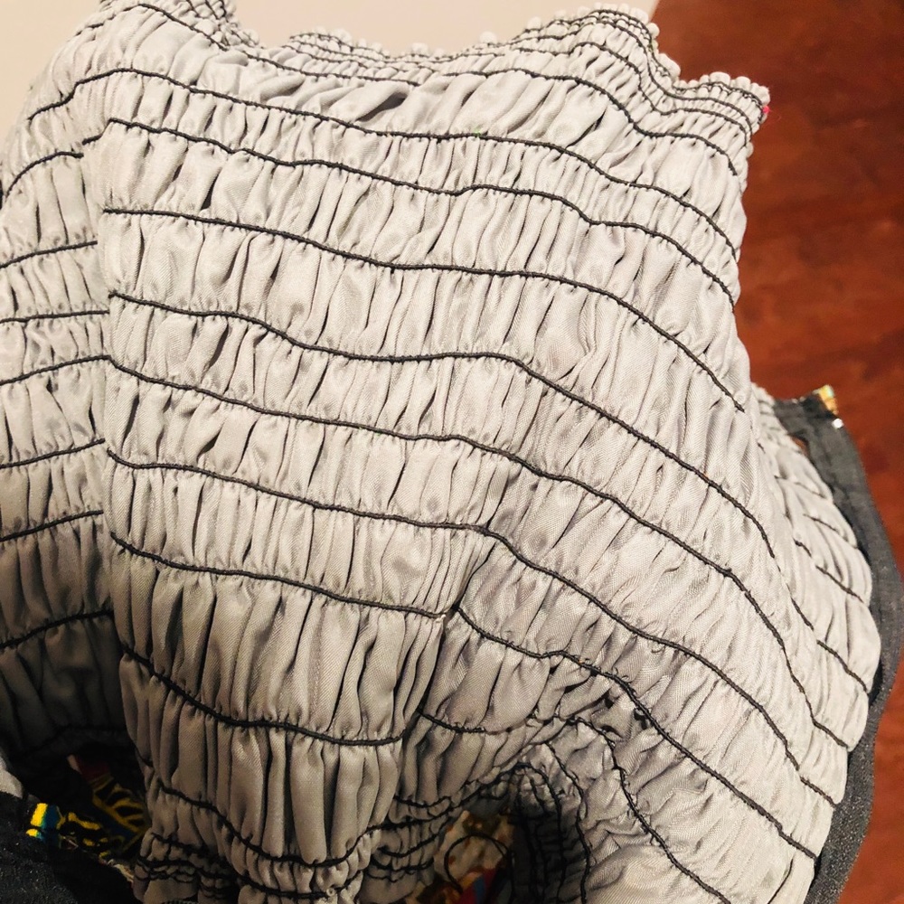 Gorgeous Ankara Patchwork Strapless Flair Dress - image 6